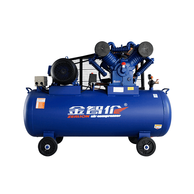 What are the common causes of air compressor blockage?